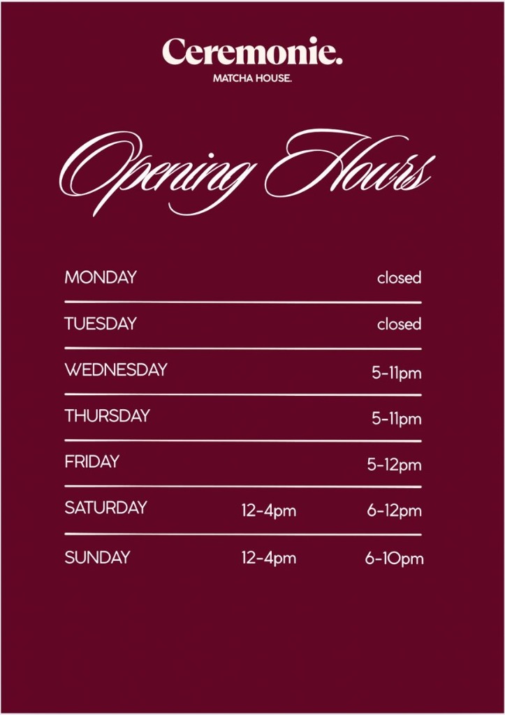 Opening Hours