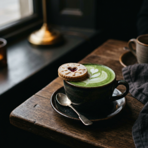 Jammy Dodger Matcha